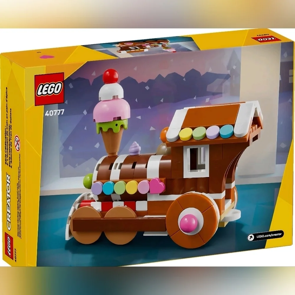 LEGO 40777 Creator Celebration Series: Gingerbread Train Ornament Christmas Toy - Picture 4 of 4